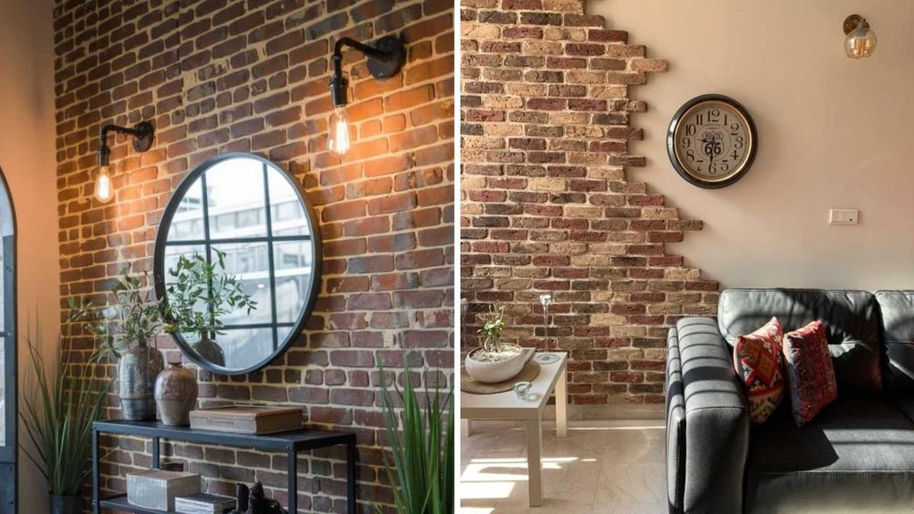 Faux brick wall Texture design