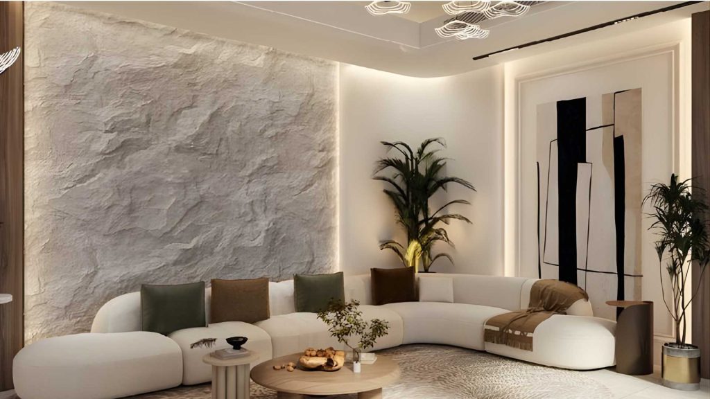 Rough plaster texture