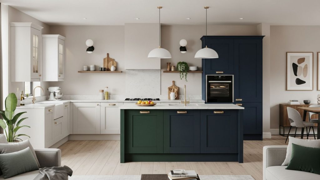 Strategic and Thoughtful Cabinet Accents for Kitchen