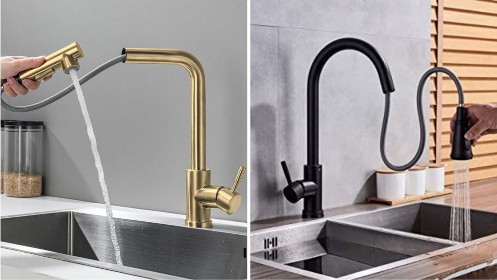Pull-Down/Pull-Out Faucets