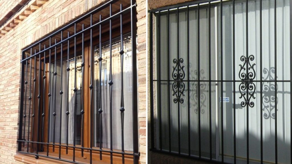 Iron window design for modern homes