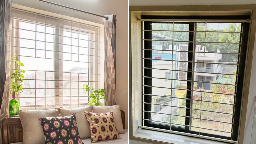 Simple modern window design for home