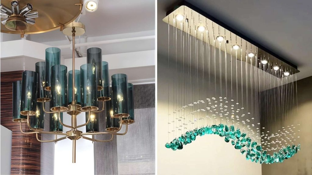 The Green Chandelier