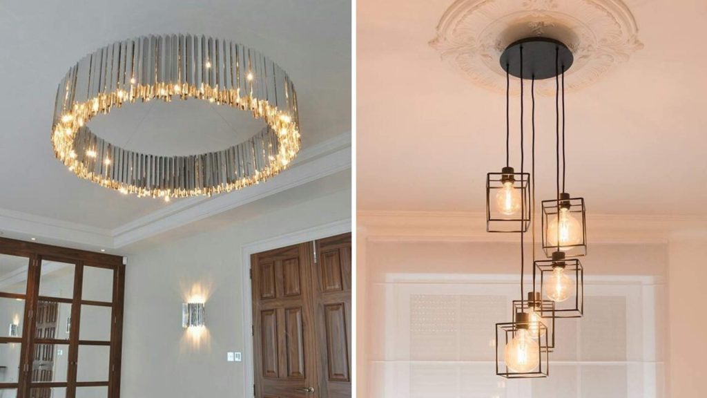 Space-Saving Chandelier