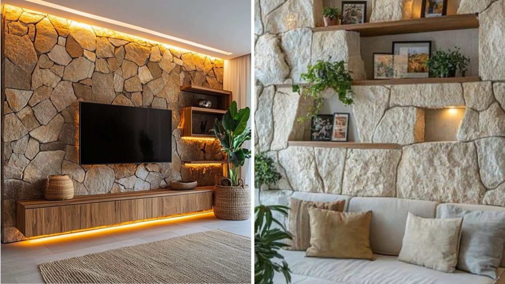 Stone Finish texture wall