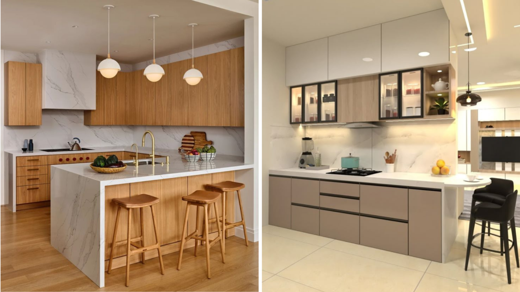 Foldable Breakfast Counter Design