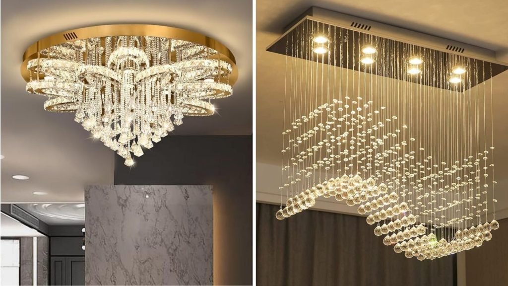 The Gold Shower Chandelier