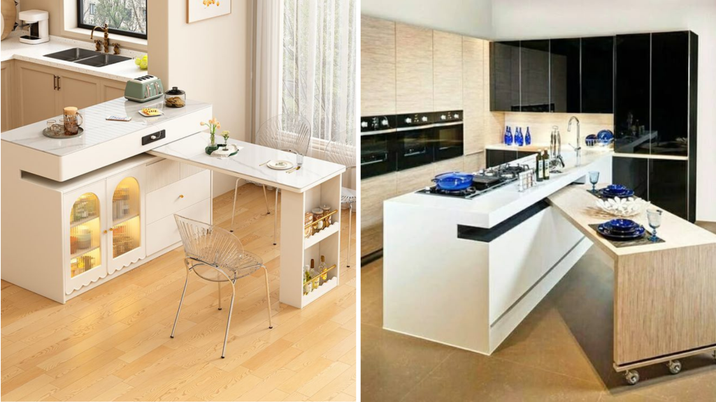 Minimalistic Breakfast Counter Design