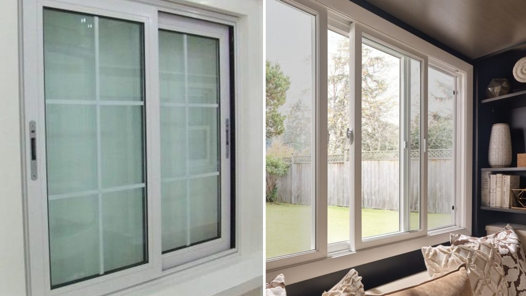 Sliding window design for modern homes