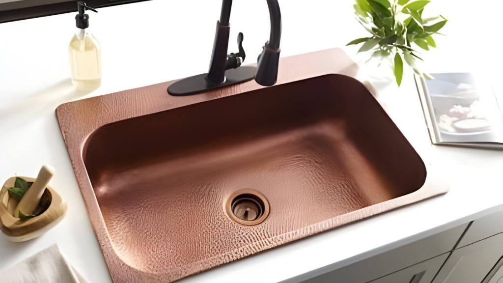Copper & Stone Kitchen Sink