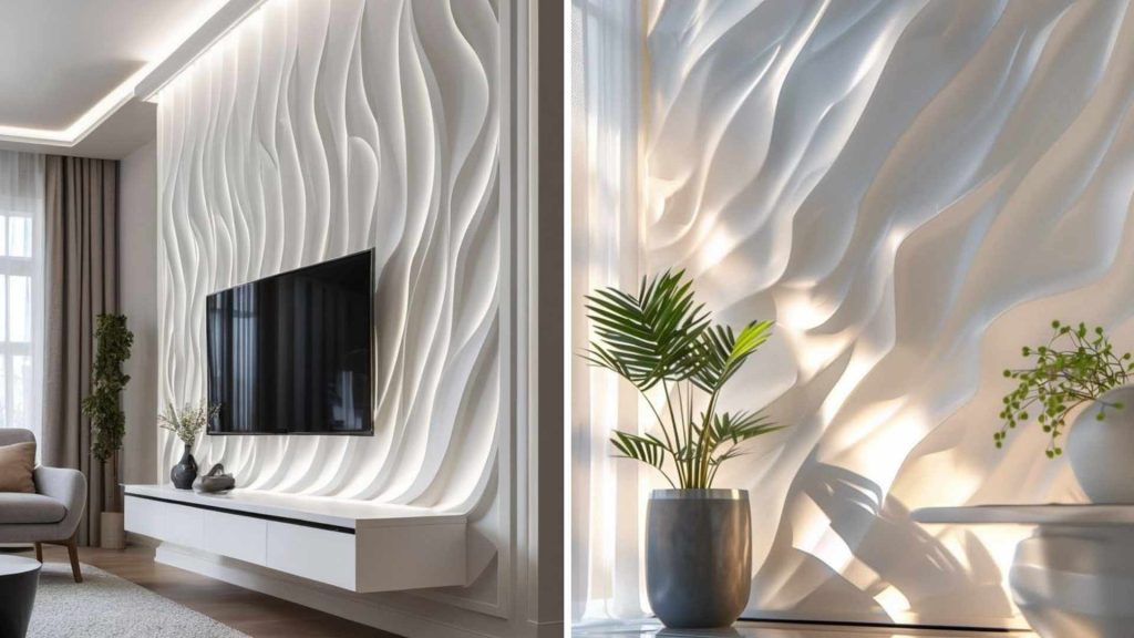 Soft wall textured design