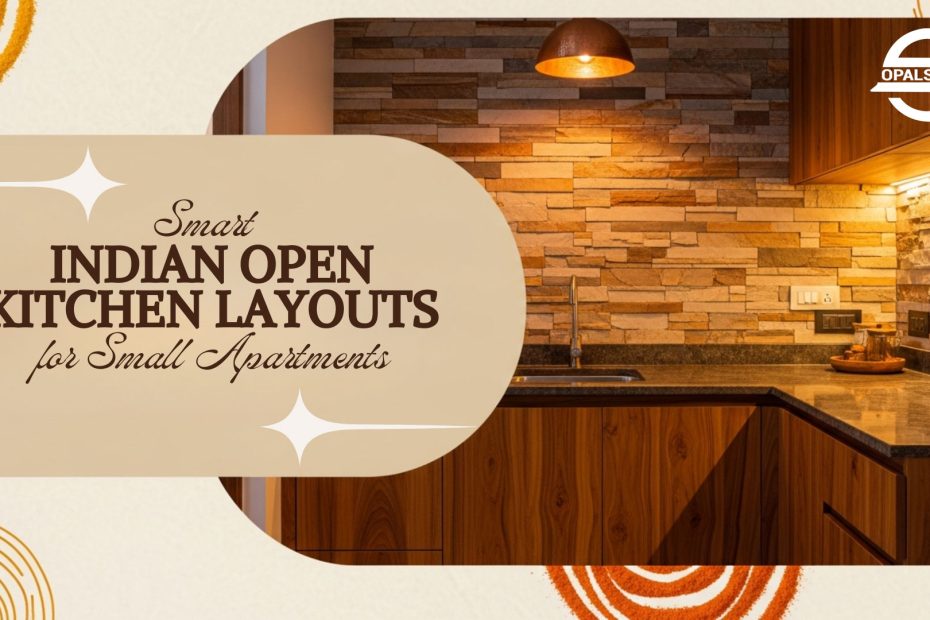 Smart Indian Open Kitchen Layouts for Small Apartments