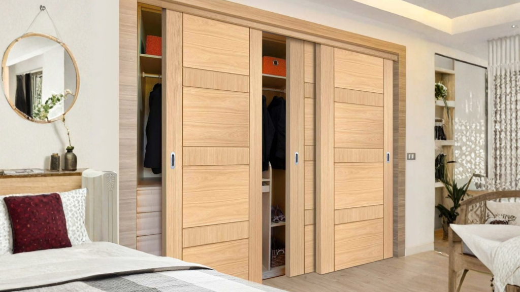 2 Doors Sliding Wardrobe Design