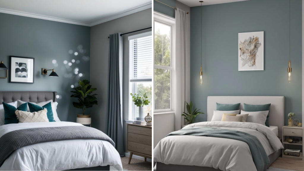 Cool Gray And Blue Neutral Paint Colours For Modern Interior