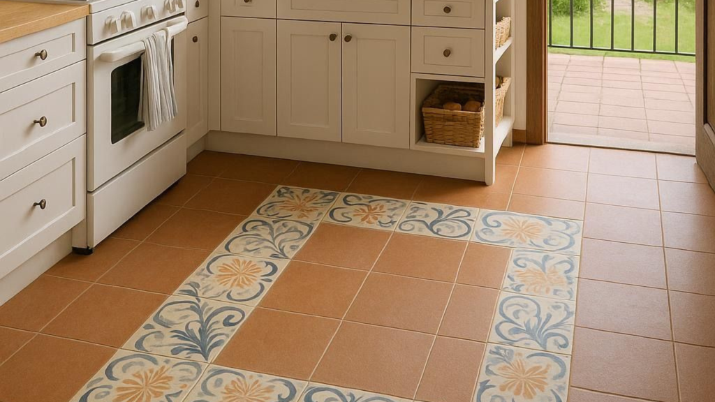 Traditional Kitchen Flooring Design