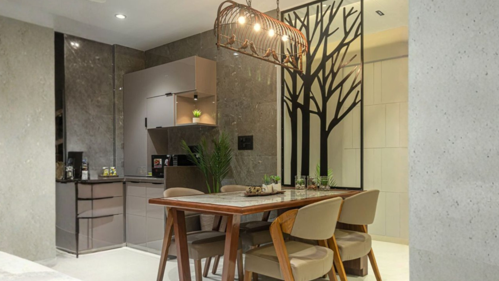 Traditional Kitchen Furniture and Lighting Designs