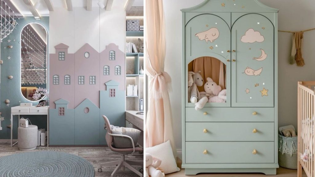 Kids Bedroom Wardrobe Designs
