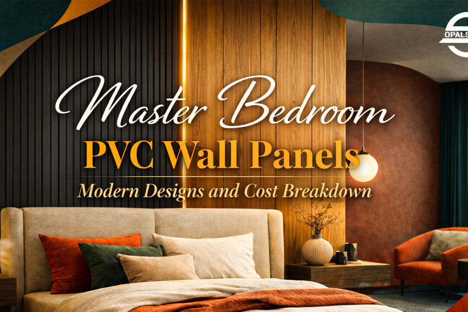 Bedroom PVC Wall Panels Design