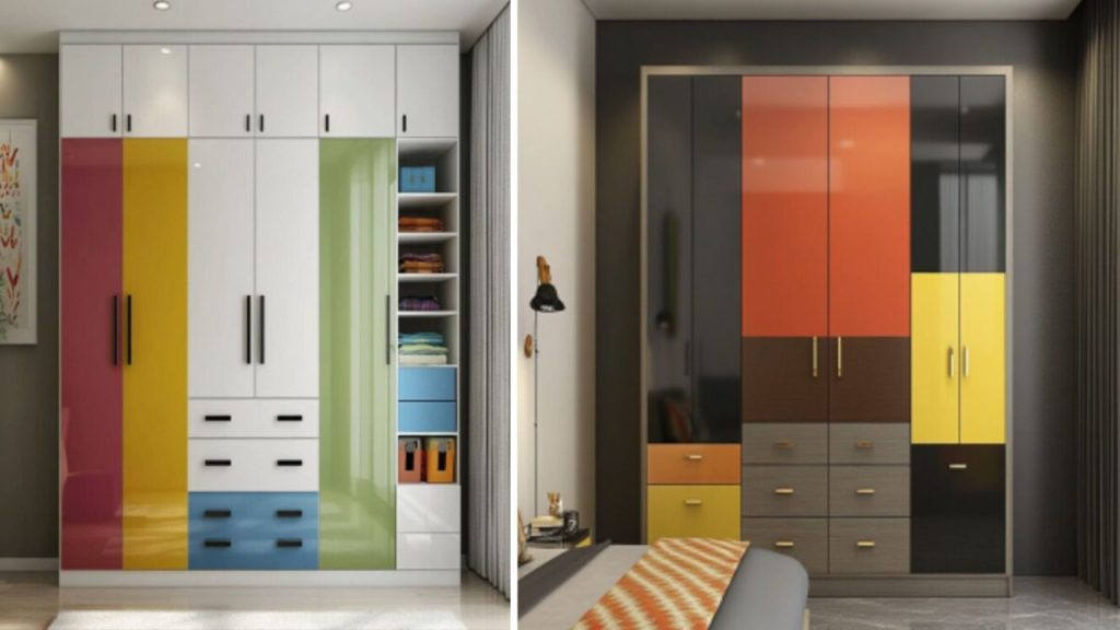 Multicolor Modern Wardrobe Designs