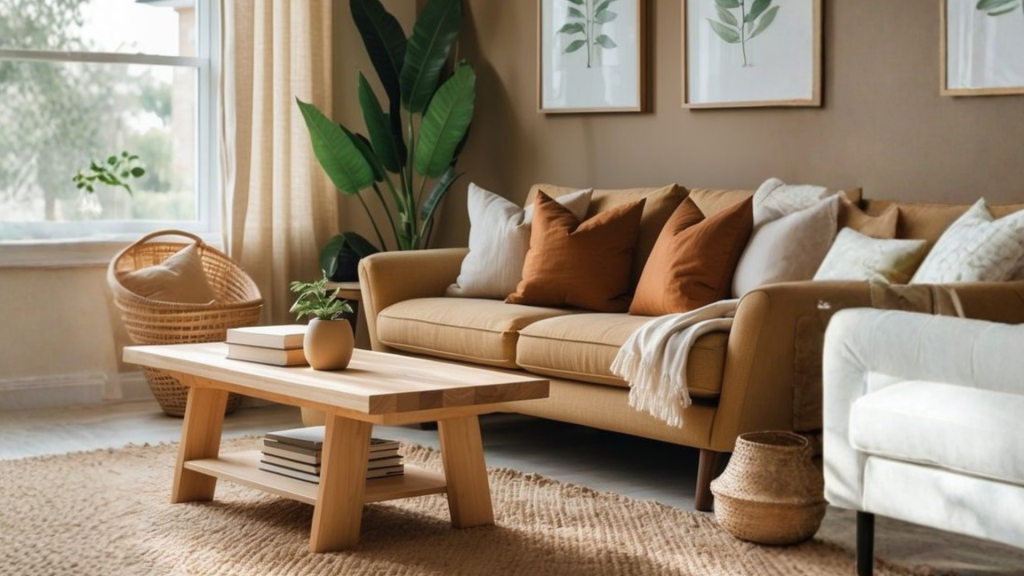 Earthy Tone Living Room Colour Trends