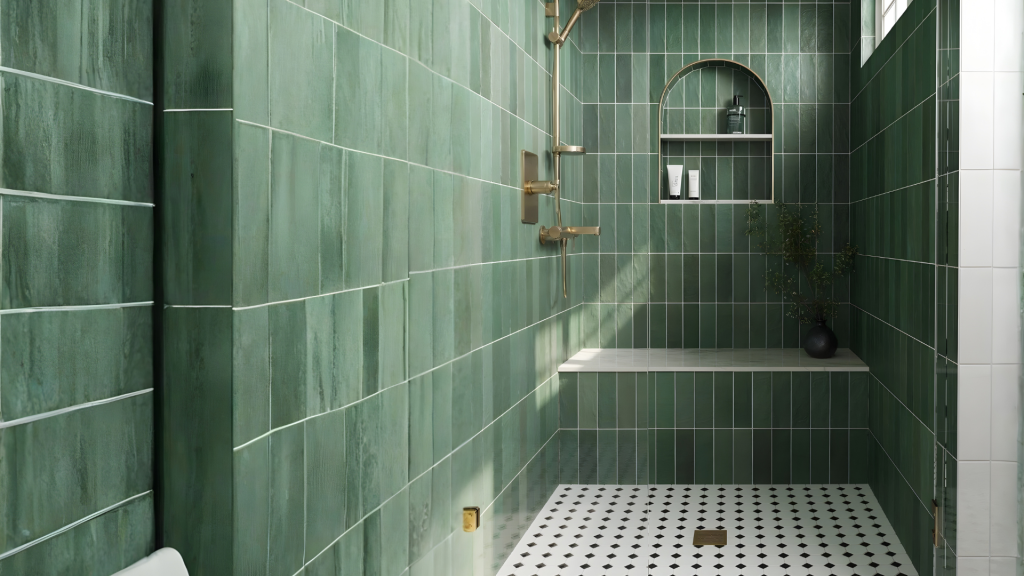 Wall and Floor Tiles for Bathroom