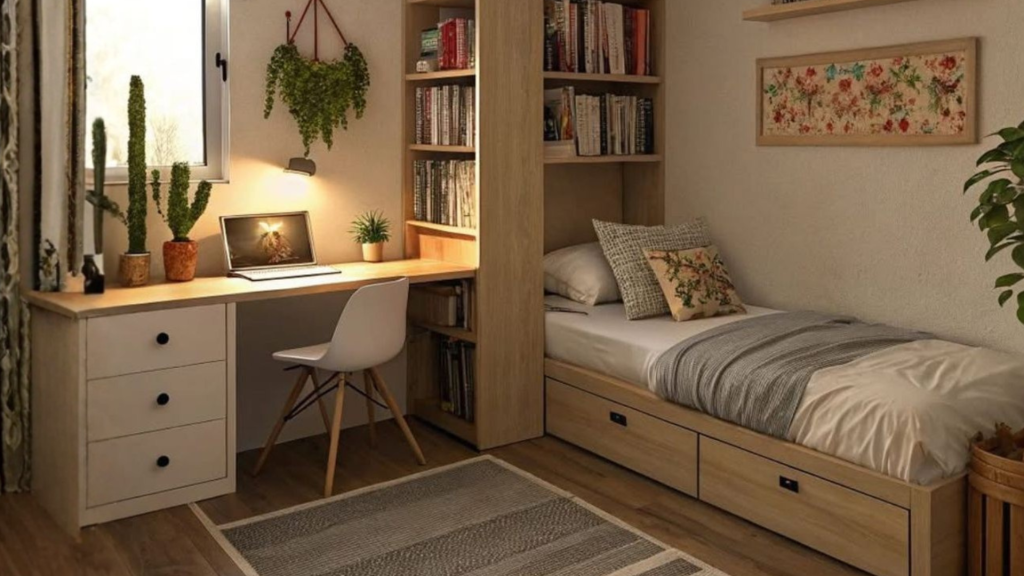 Study Table Design for Bedroom