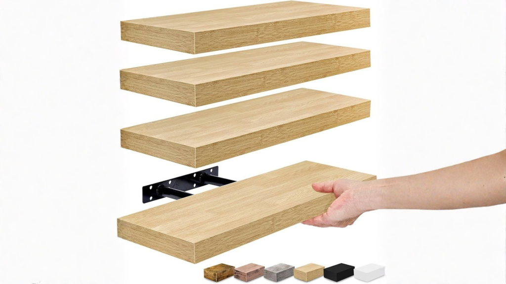 Materials For Wall Shelves Designs