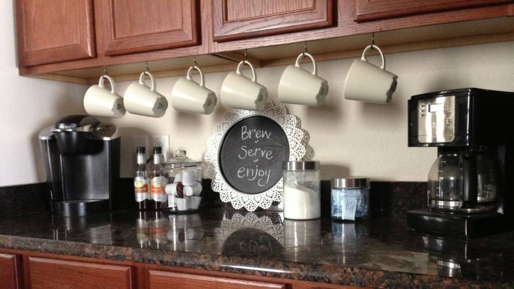 Under-Cabinet Hanging Shelves