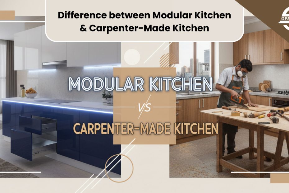 Modular Kitchen vs. Carpenter-Made Kitchen