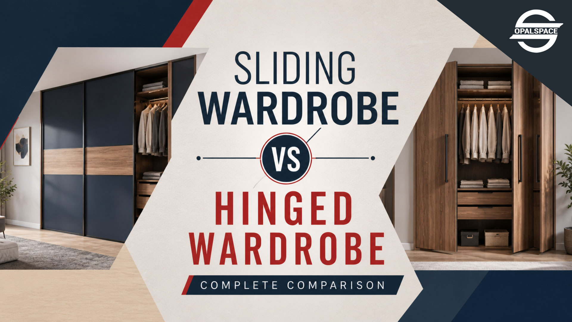 Sliding Wardrobe vs Hinged Wardrobe