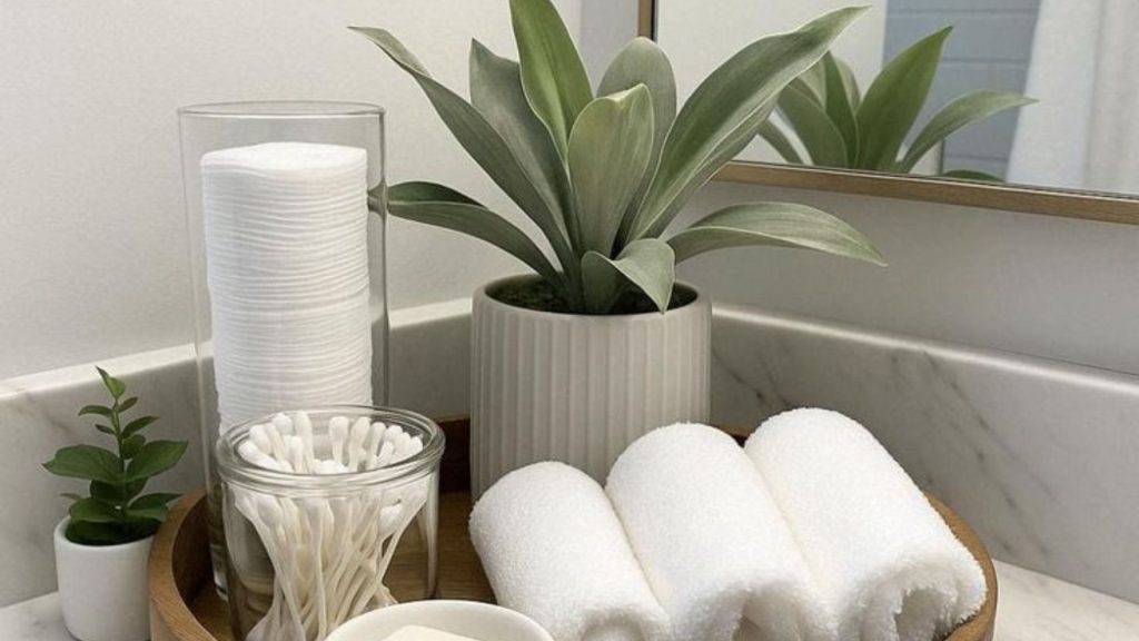 Bathroom Plants and Few Accessories