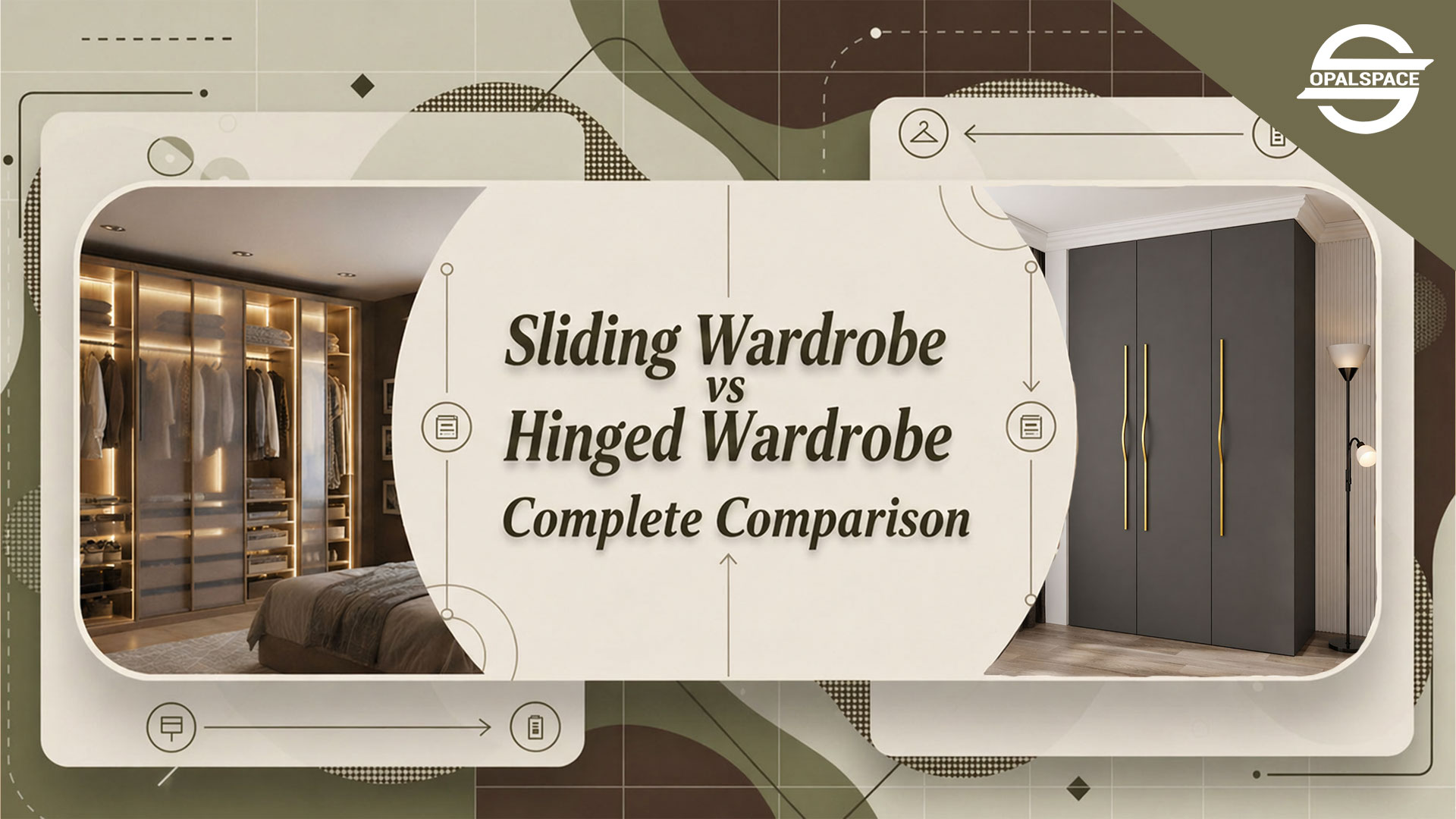 Sliding Wardrobe vs Hinged Wardrobe