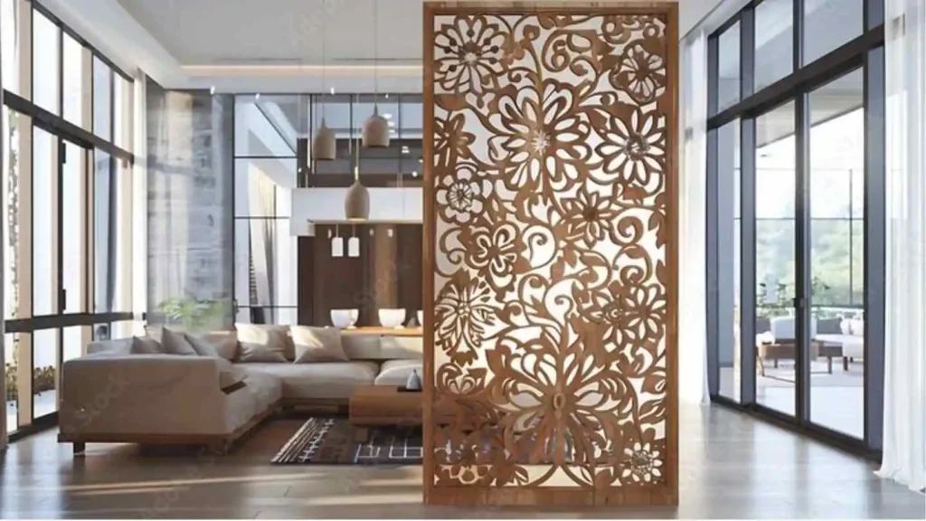 CNC Screen as Room Divider