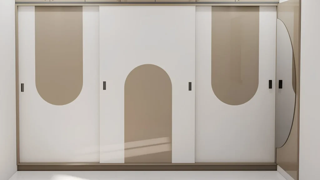 Sliding Kids Wardrobe Design