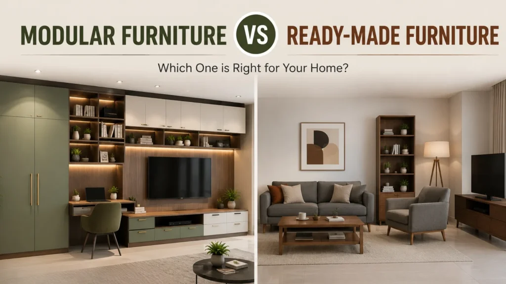 Modular Furniture vs Ready-Made Furniture